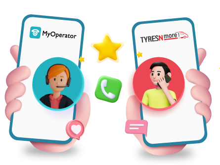 MyOperator Success Story with TyresNmore 