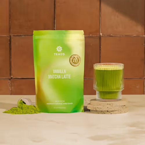 Vanilla Matcha Latte - Tenzo Tea Matcha