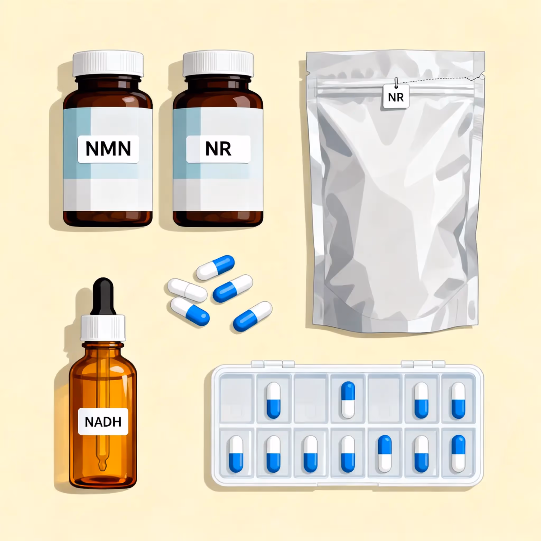 NAD+ et précurseurs