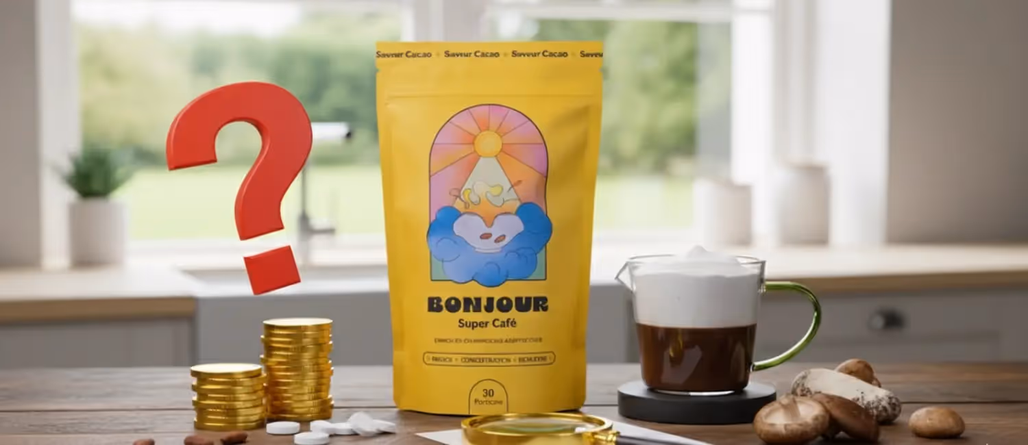 Bonjour Drink un arnaque ou une vraie alternative naturelle au café ?