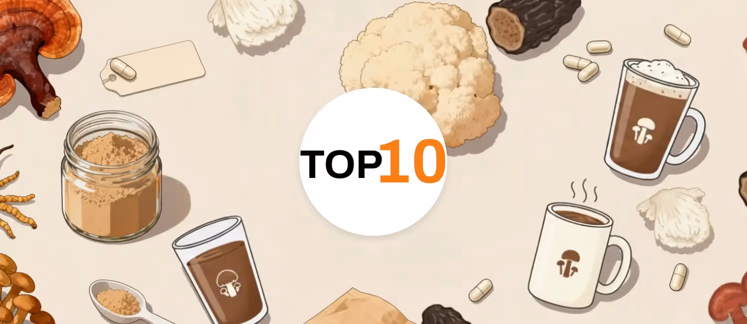 ☕ Top 8 des meilleures boissons aux champignons adaptogènes : Le guide ultime pour choisir la meilleure alternative au café