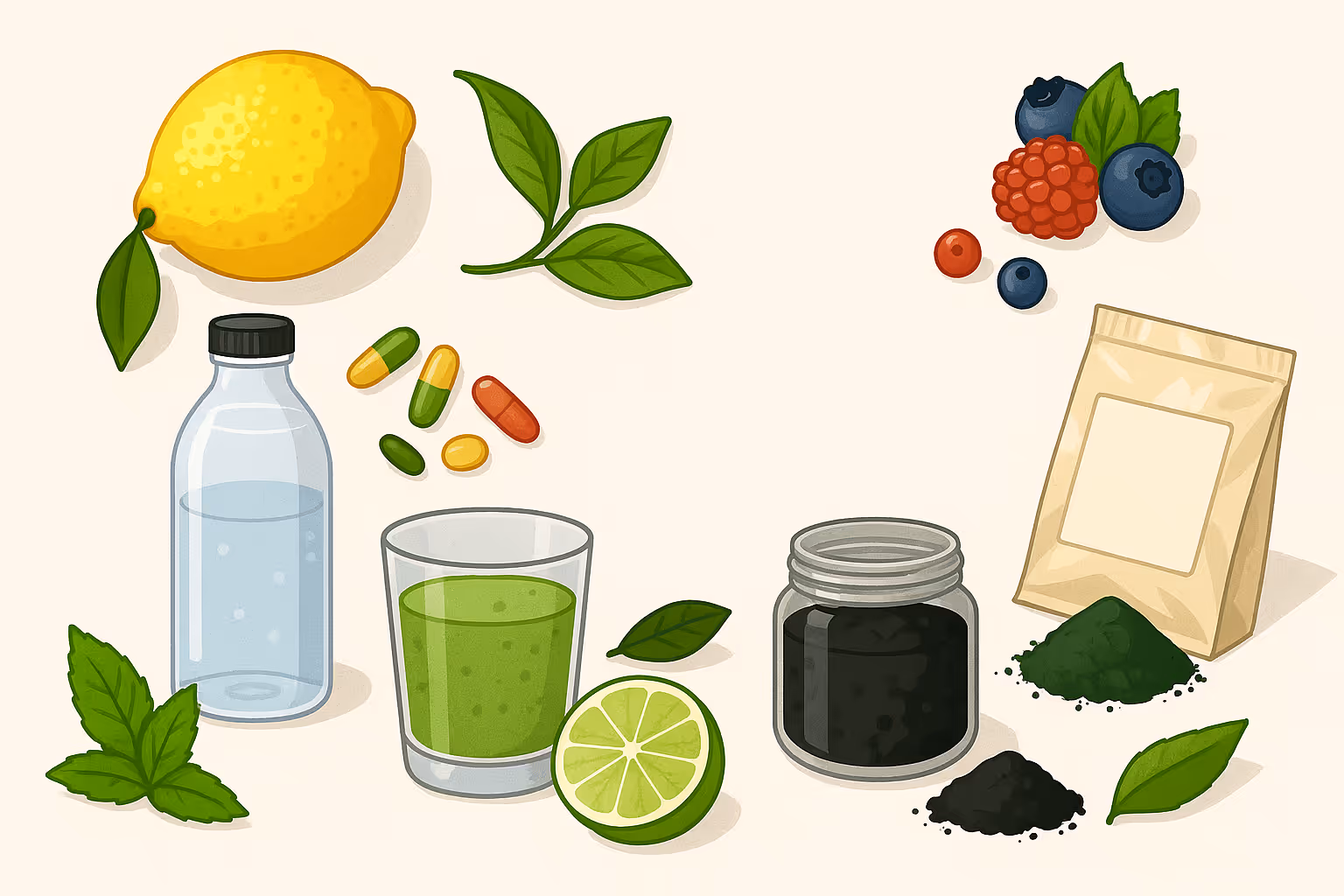 🧽 Détox et antioxydants