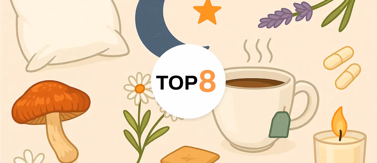 Meilleur complément alimentaire pour le sommeil 😴 : top 8 des formules naturelles pour mieux dormir