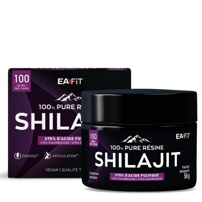 Shilajit pur en résine - EAFIT