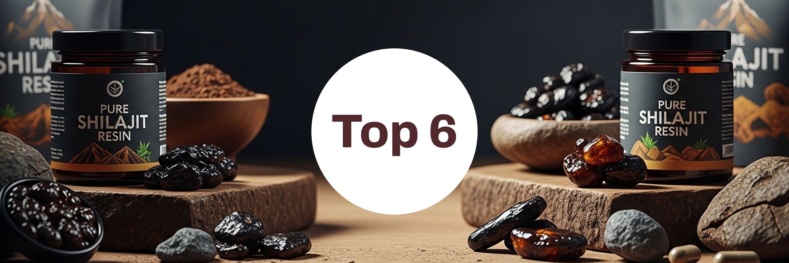 Top 6 des meilleures marques de Shilajit en résine (2026) : comparatif des formules les plus pures