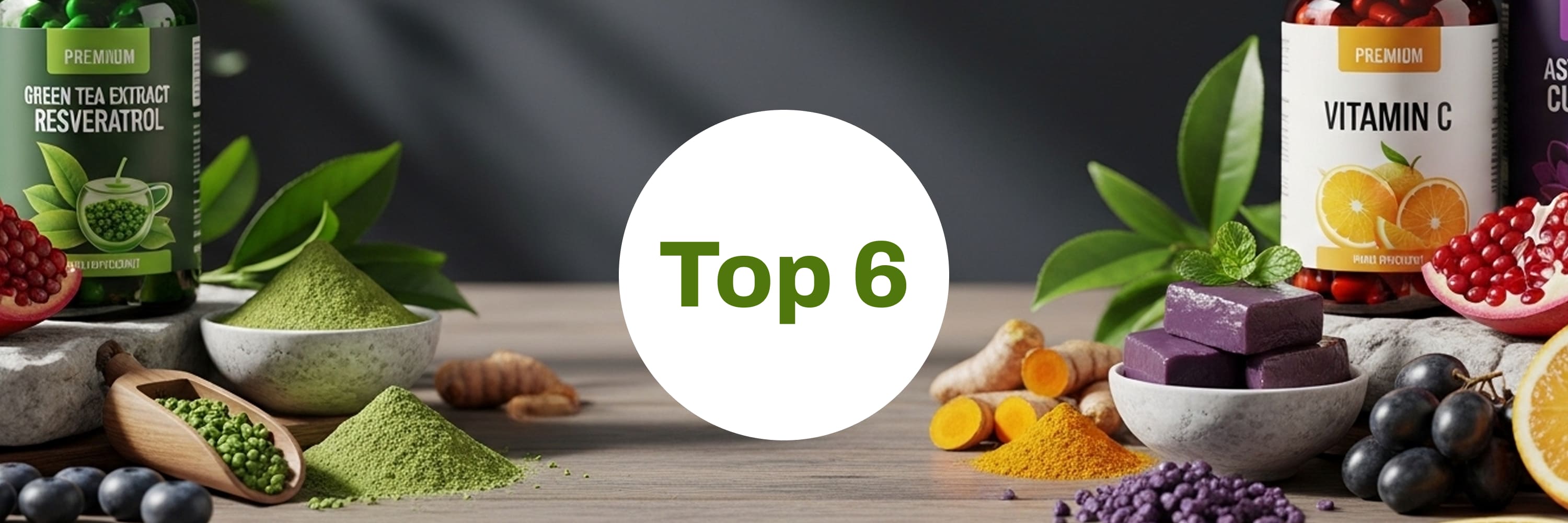 Meilleur complément alimentaire antioxydant 🍵 : top 6 pour protéger vos cellules du stress oxydatif 