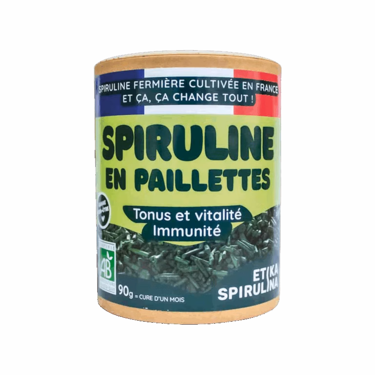 Spiruline en Paillettes Bio - Etika Spirulina