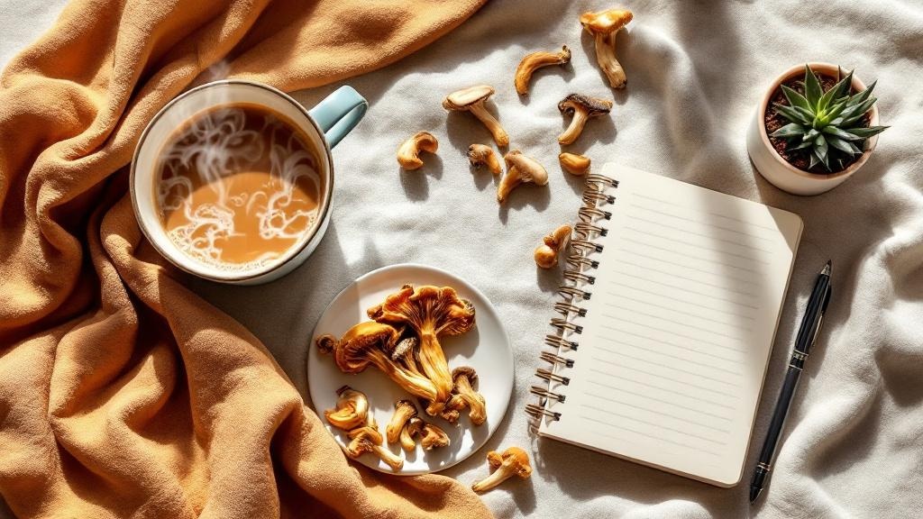 French Mush - morning routine boisson aux champignons
