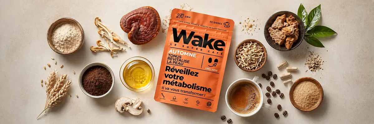 Composition du super café Wake : on décortique chaque ingrédient pour comprendre ce que tu bois vraiment