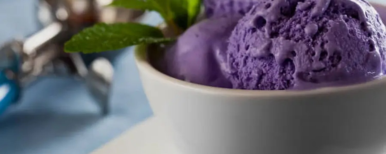 Poudre d'ube violette pour choisir un ube latte en ligne en France