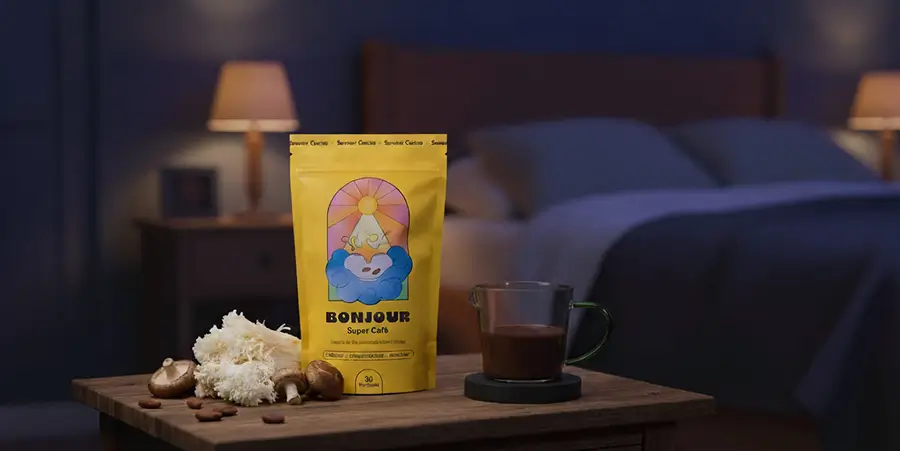 Rituel chaud sans caféine avec Bonjour Drink pour remplacer le café après 17h