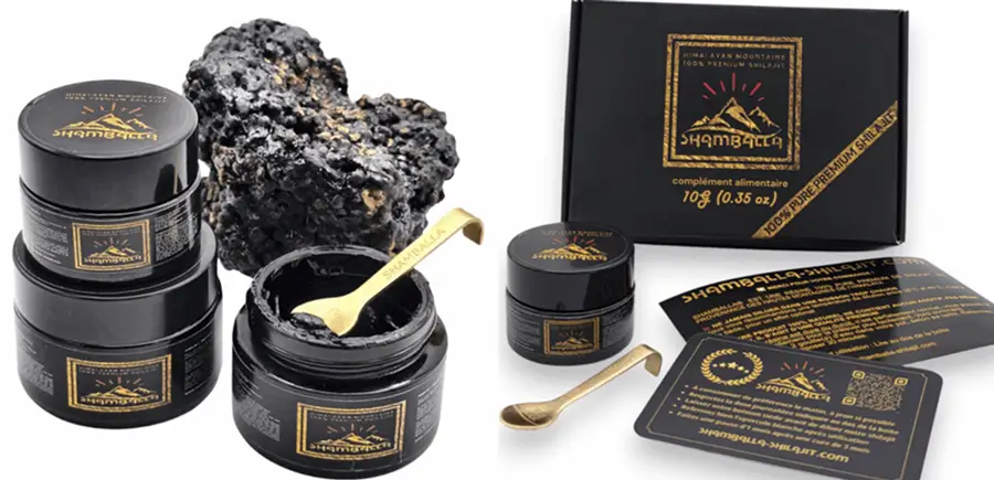 comparaison de marques de shilajit en résine et compléments au shilajit