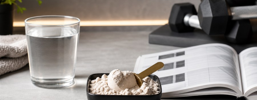 Whey halal en poudre avec ingrédients et points de vérification