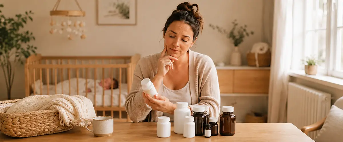 The first months after giving birth are among the most demanding for a woman's body. Between physical recovery, short nights, breastfeeding and hair loss, nutritional needs are at their peak. This guide helps you understand which vitamins to choose, which ones are compatible with breastfeeding and how to limit postpartum hair loss.
