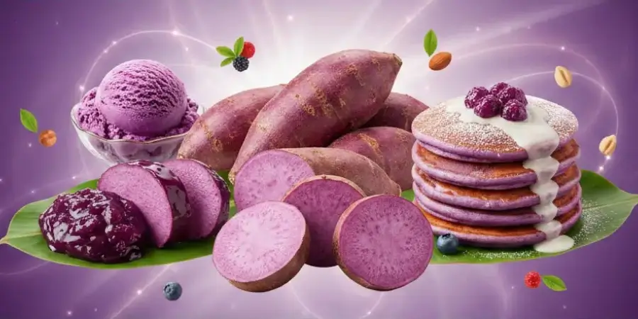 Ube can feel intimidating when you do not know where to start. To make it easy to bring into your routine, here are five approachable, indulgent recipes that showcase its mellow flavor, striking color, and full culinary potential.