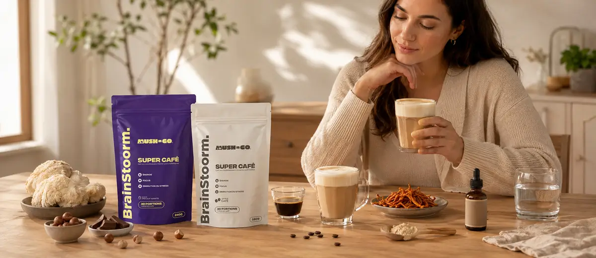 Brainstoorm avis : composition et notre test complet du café aux champignons de Mush N Go