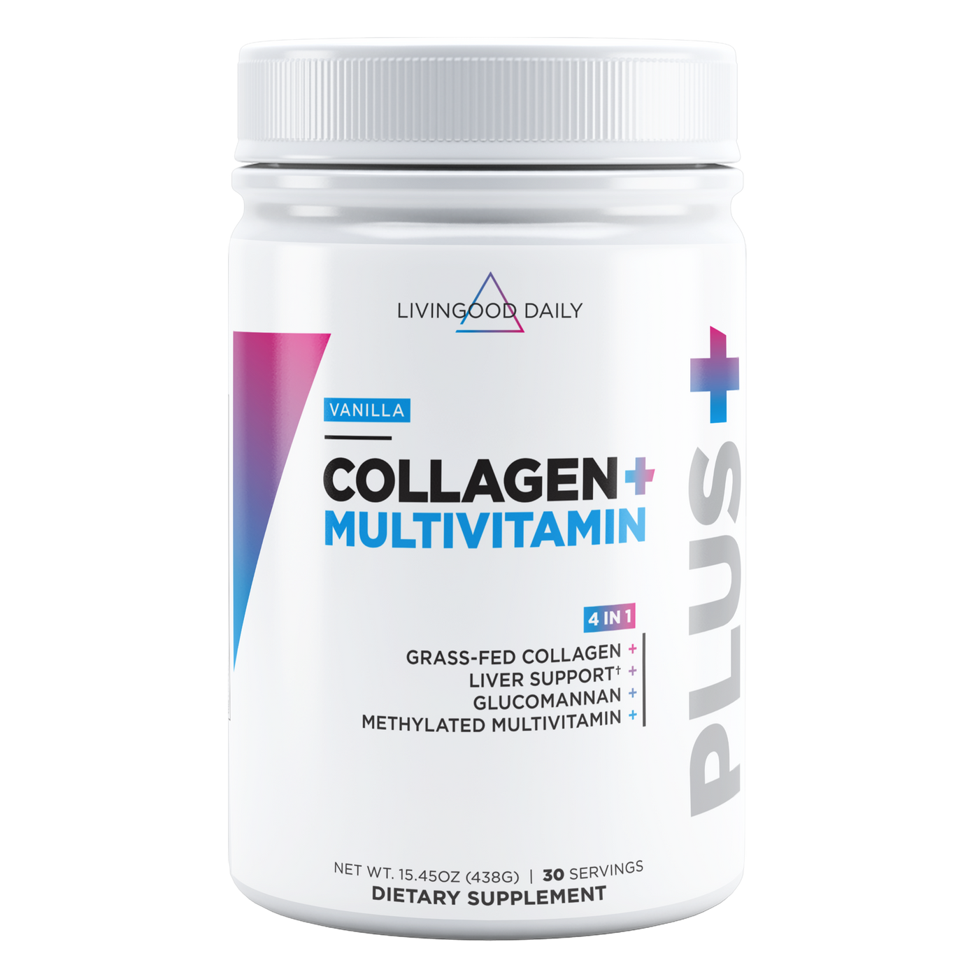 Collagène + Multivitamines Vanille - Livingood Daily