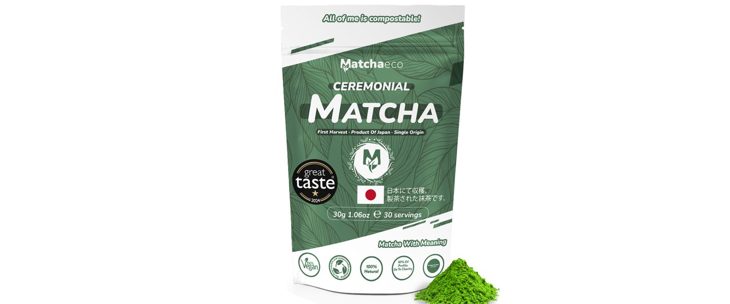 Avis Matchaeco : Ceremonial Grade Matcha: Compostable Pouch