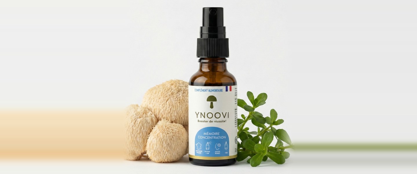 Avis Ynoovi: Spray Mémoire & Concentration