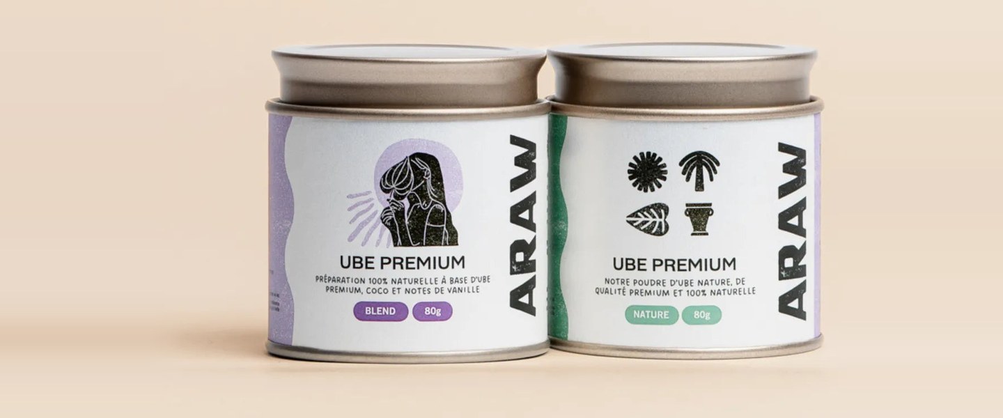 Avis Araw Ube : Pack Découverte boites, La Blend et La Nature en 80 g