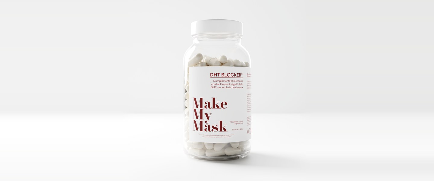 Avis MakeMyMask : DHT Blocker Anti-Chute Hormonale 3 MOIS