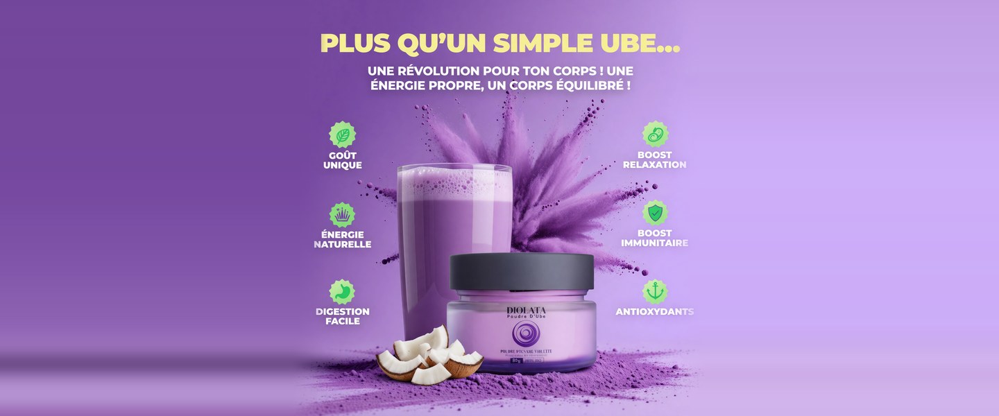 Avis Diolata : Poudre d’Ube