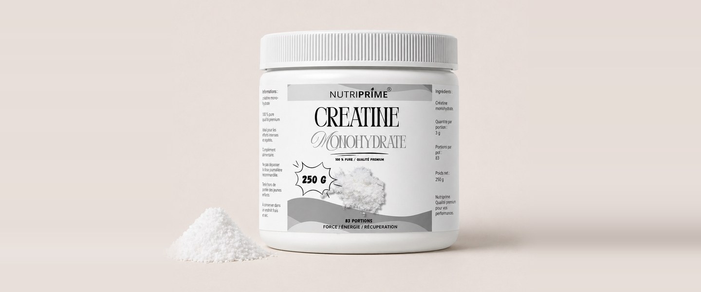 Avis Nutriprime : Créatine 250g