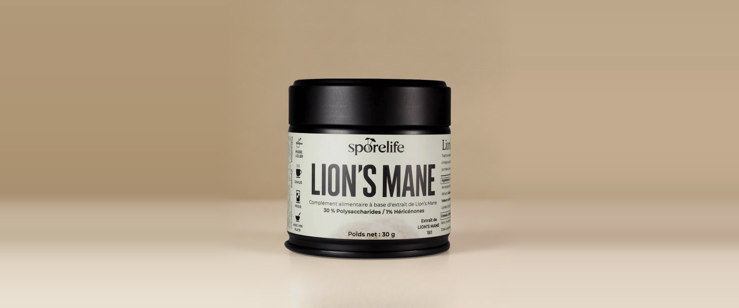 Avis Sporelife : Lion's Mane, extrait en poudre