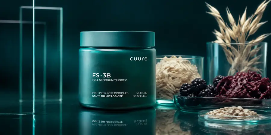 FS-3B Full Spectrum Tribiotic de Cuure et ingrédients fermentés