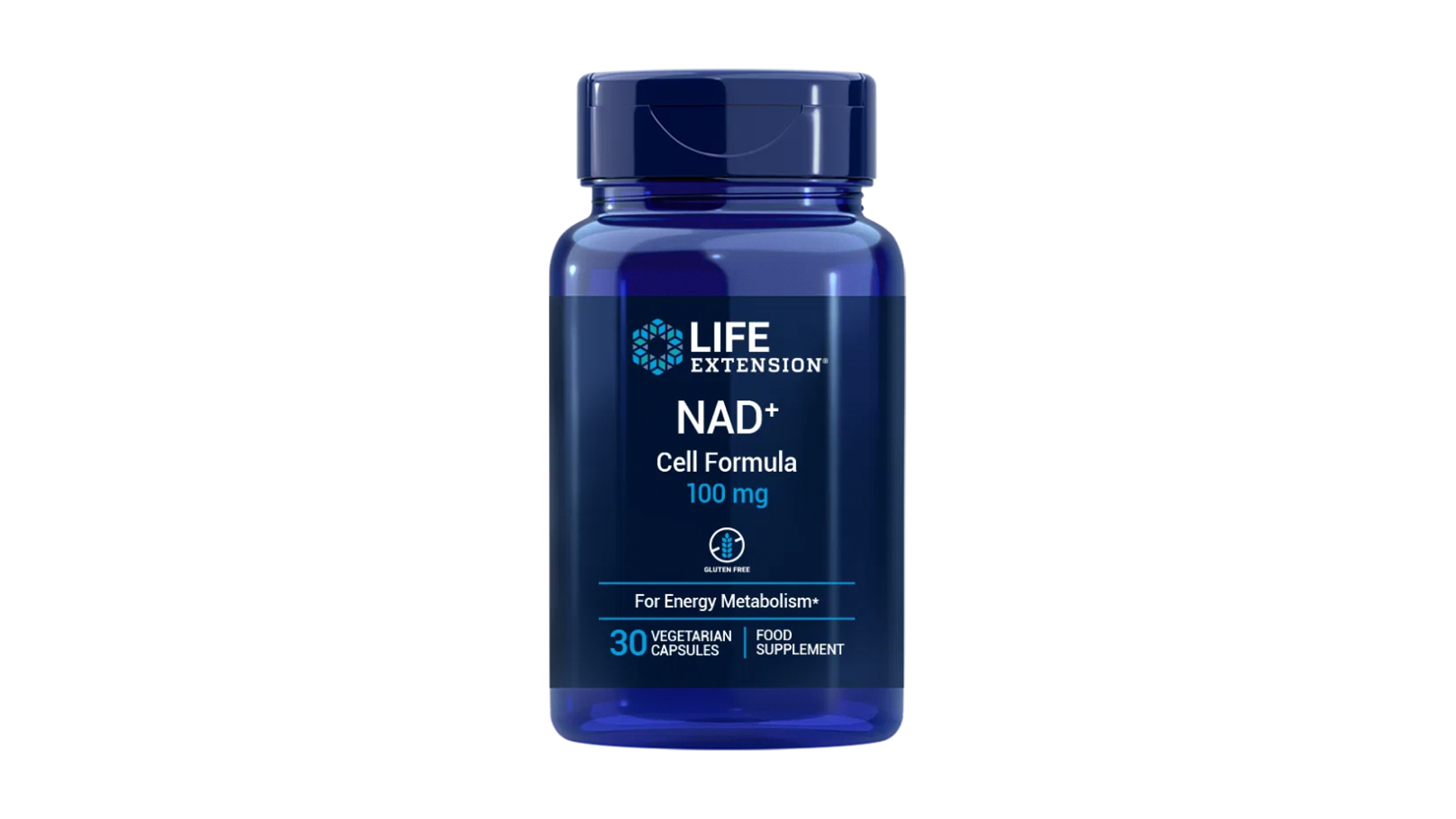 Life Extension NAD+ Cell Formula 100 mg EU, 30 gélules végétariennes, article 01904EU