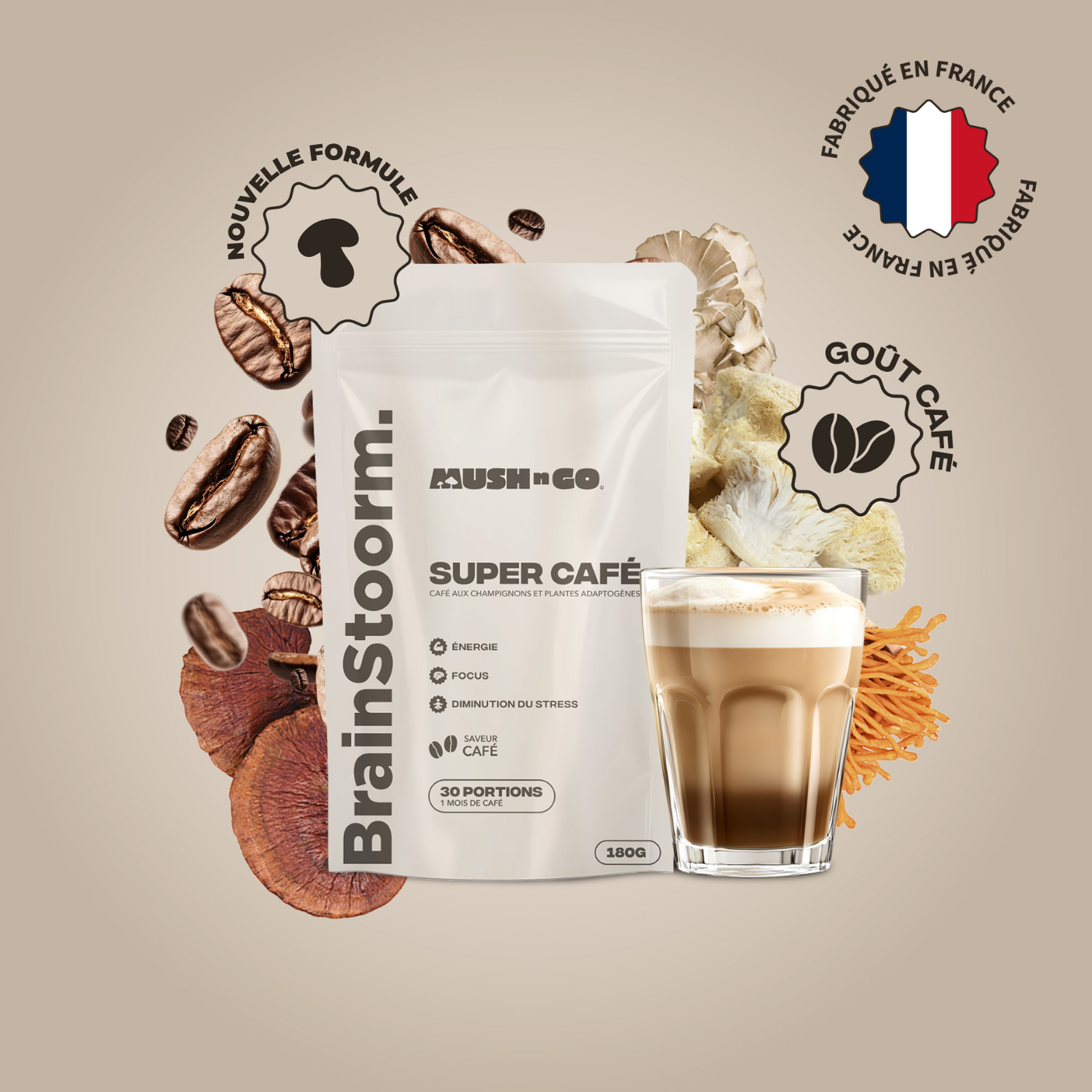 Brainstoorm Coffee - Mush N Go