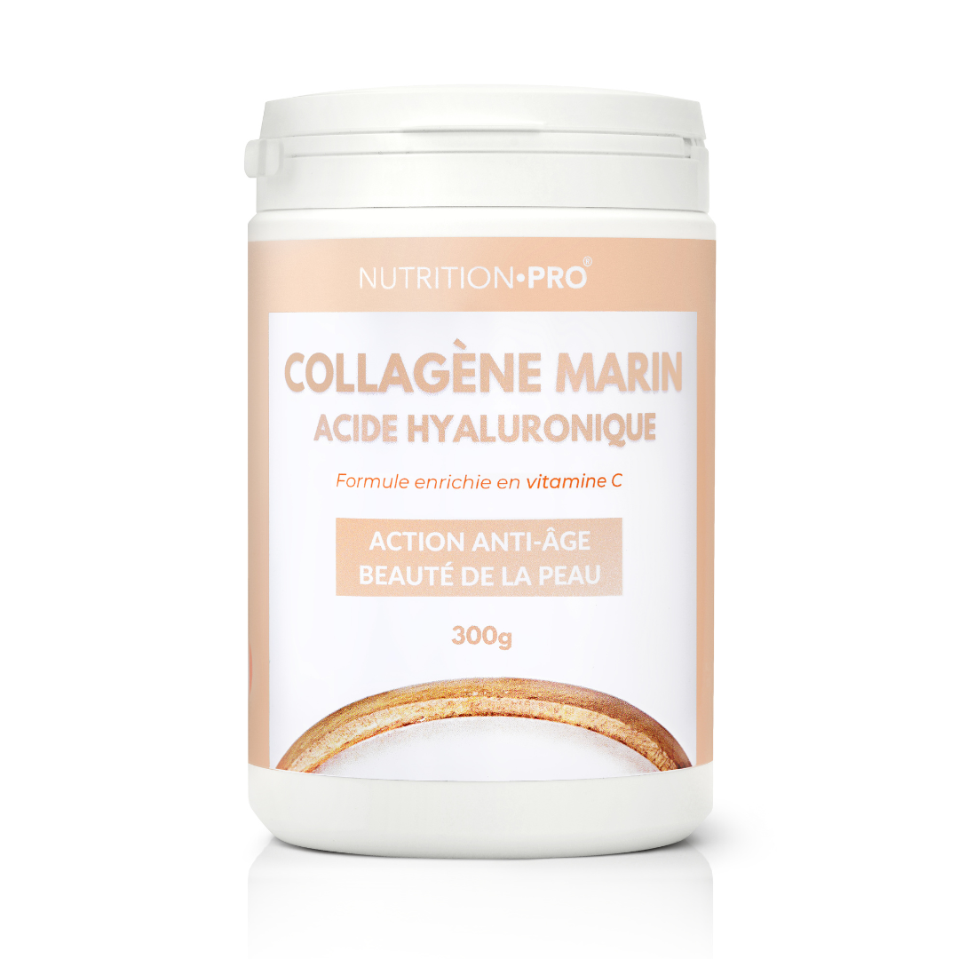 Collagène Marin / Acide Hyaluronique en Poudre - Nutrition Pro