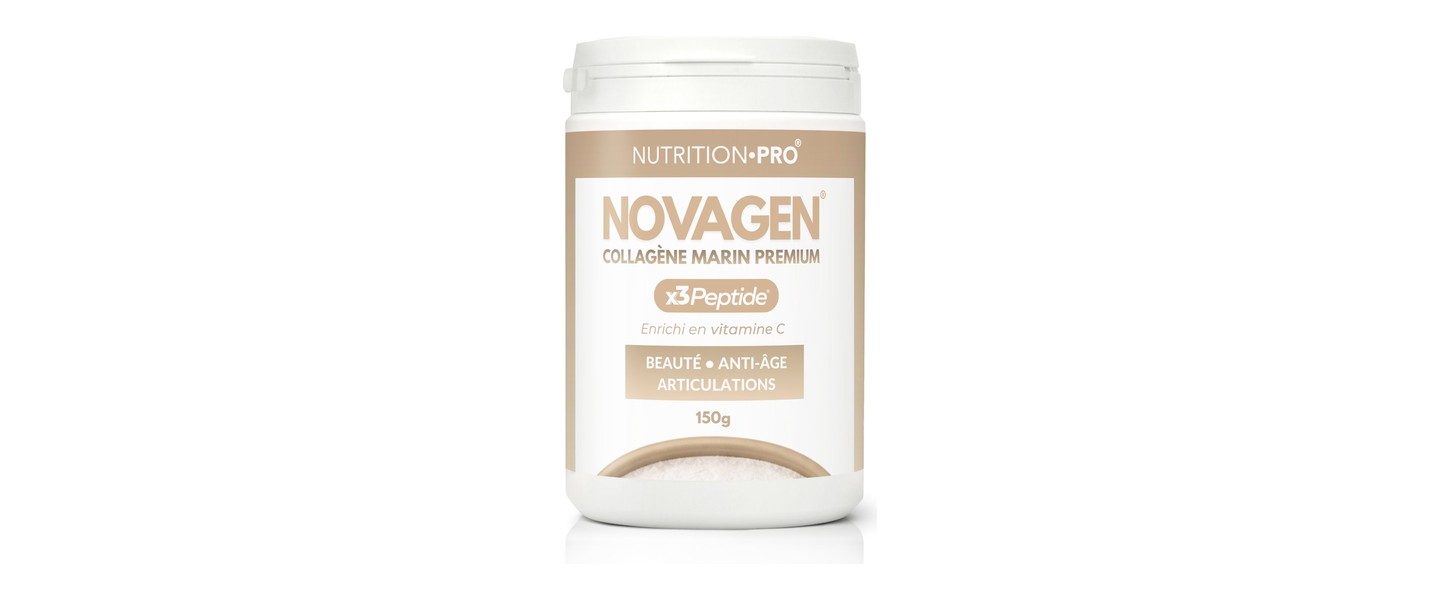 Novagen, collagene marino premium tripeptidico di Nutrition Pro