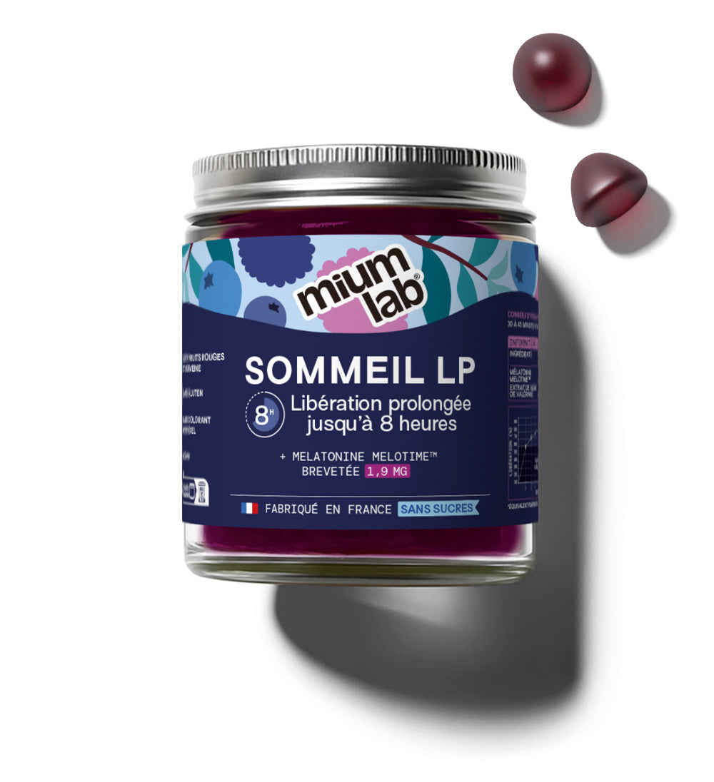 Gummies Sommeil Libération Prolongée - Mium Lab