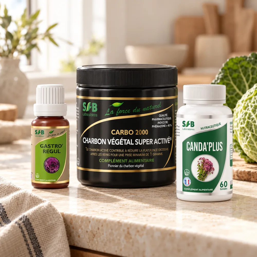 Avis SFB Laboratoires : que valent vraiment Gastro'regul, le charbon Carbo 2000 et Canda'Plus ?