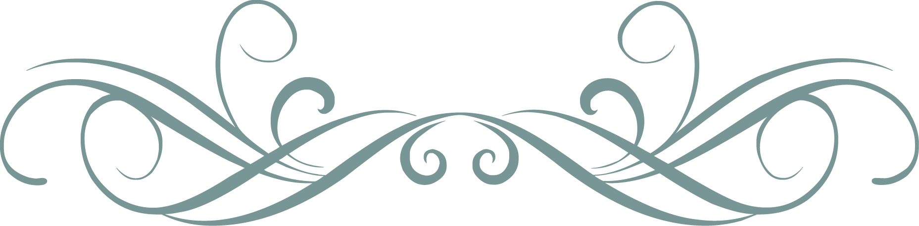 Ein türkises Ornament