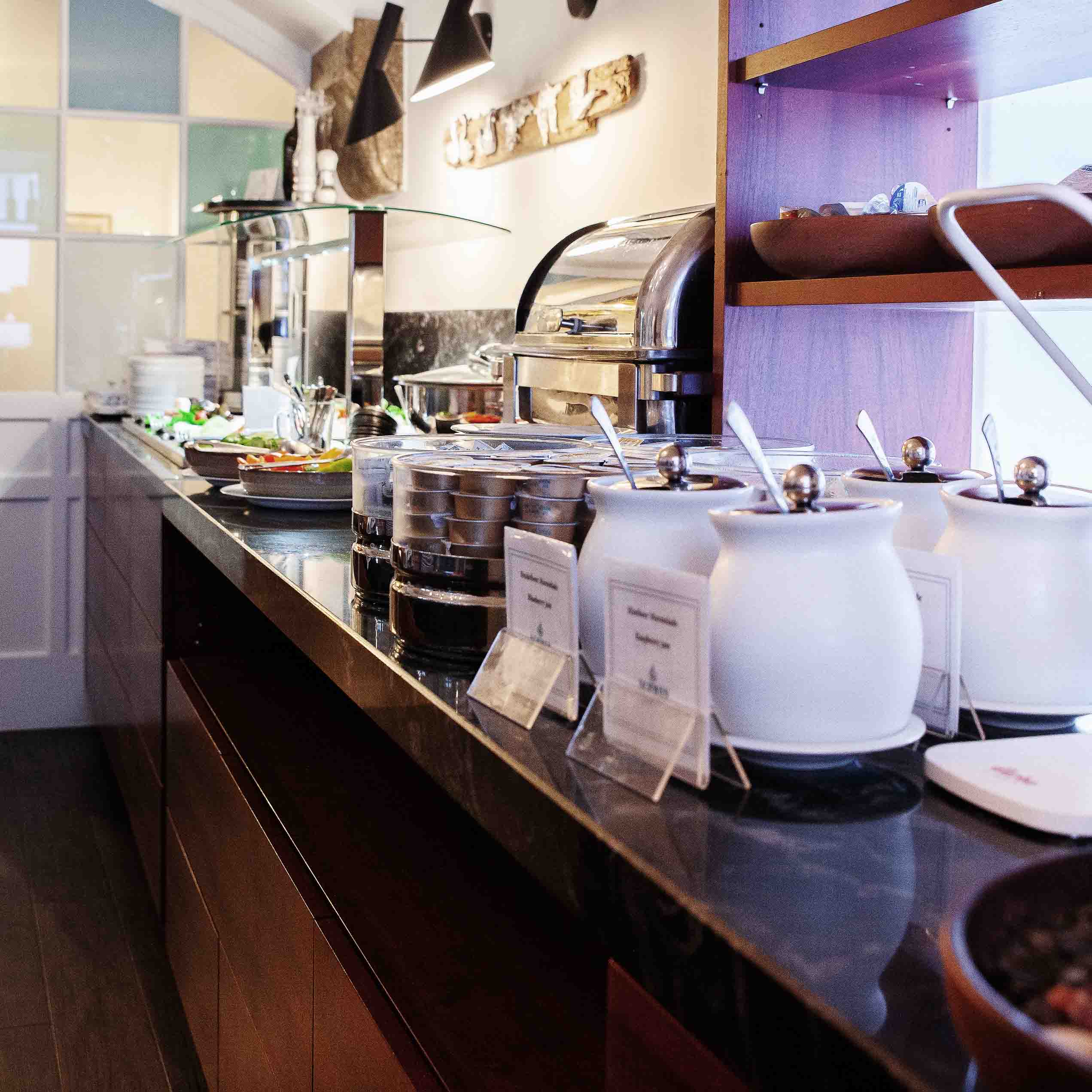 Frühstücksbuffet von Seehotel Schwan