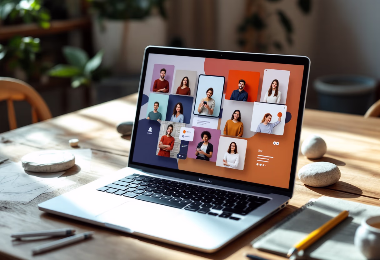 [interface] screenshot of collaboration interface (for a productivity tools business)