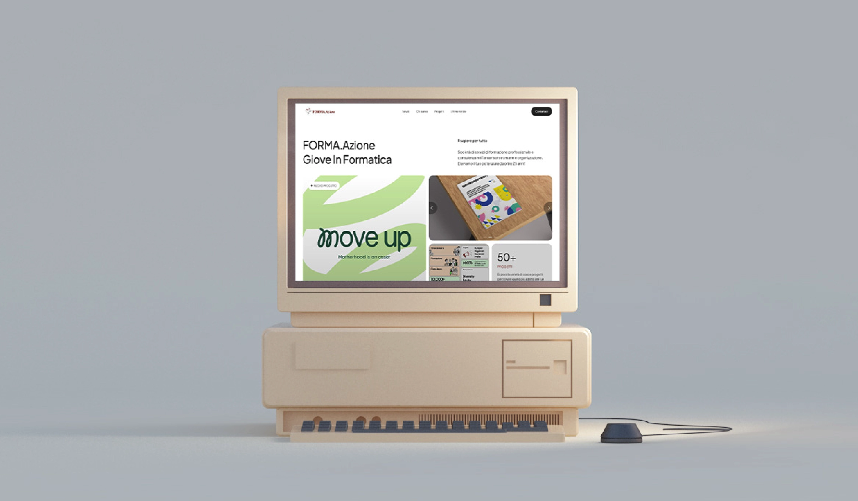 Website design responsive Forma.Azione sito web professionale UI UX studio Italia