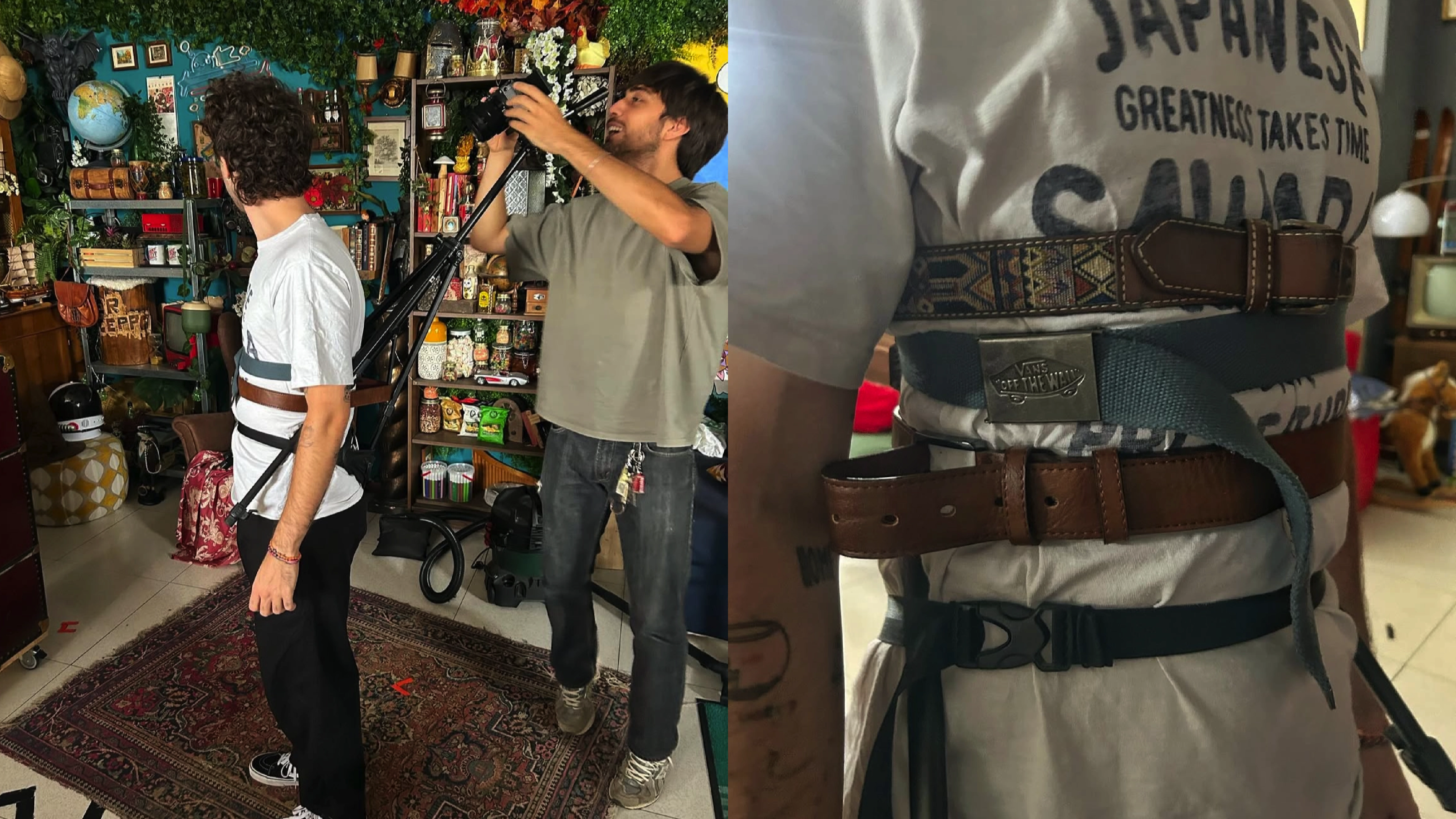 Behind scenes produzione videoclip Rovere allestimento set e direzione creativa location