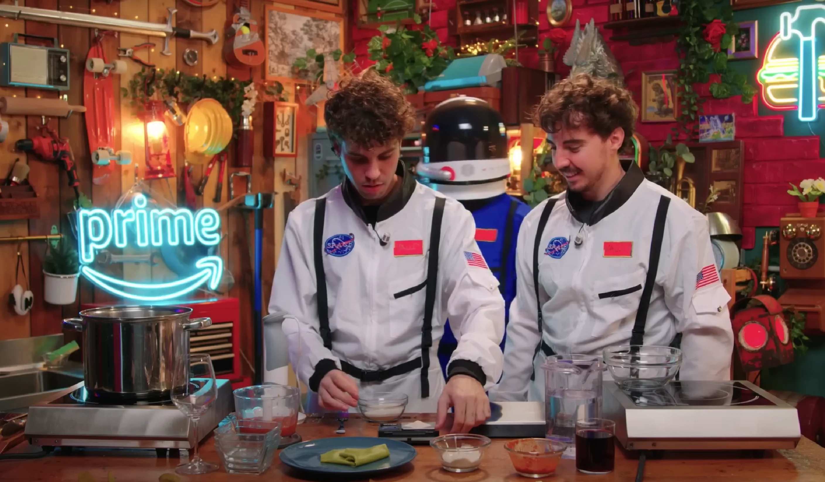 Produzione video branded content Space Valley per Prime Video Amazon studio creativo