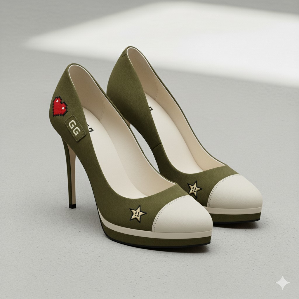 GG High Heels Custom Shoe