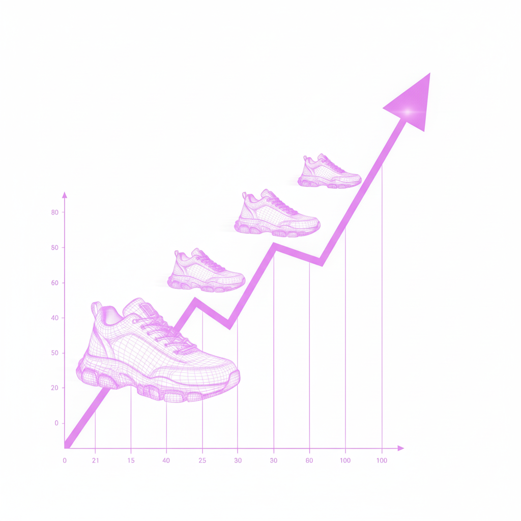 [background image] image of a previous event display (for a footwear store)