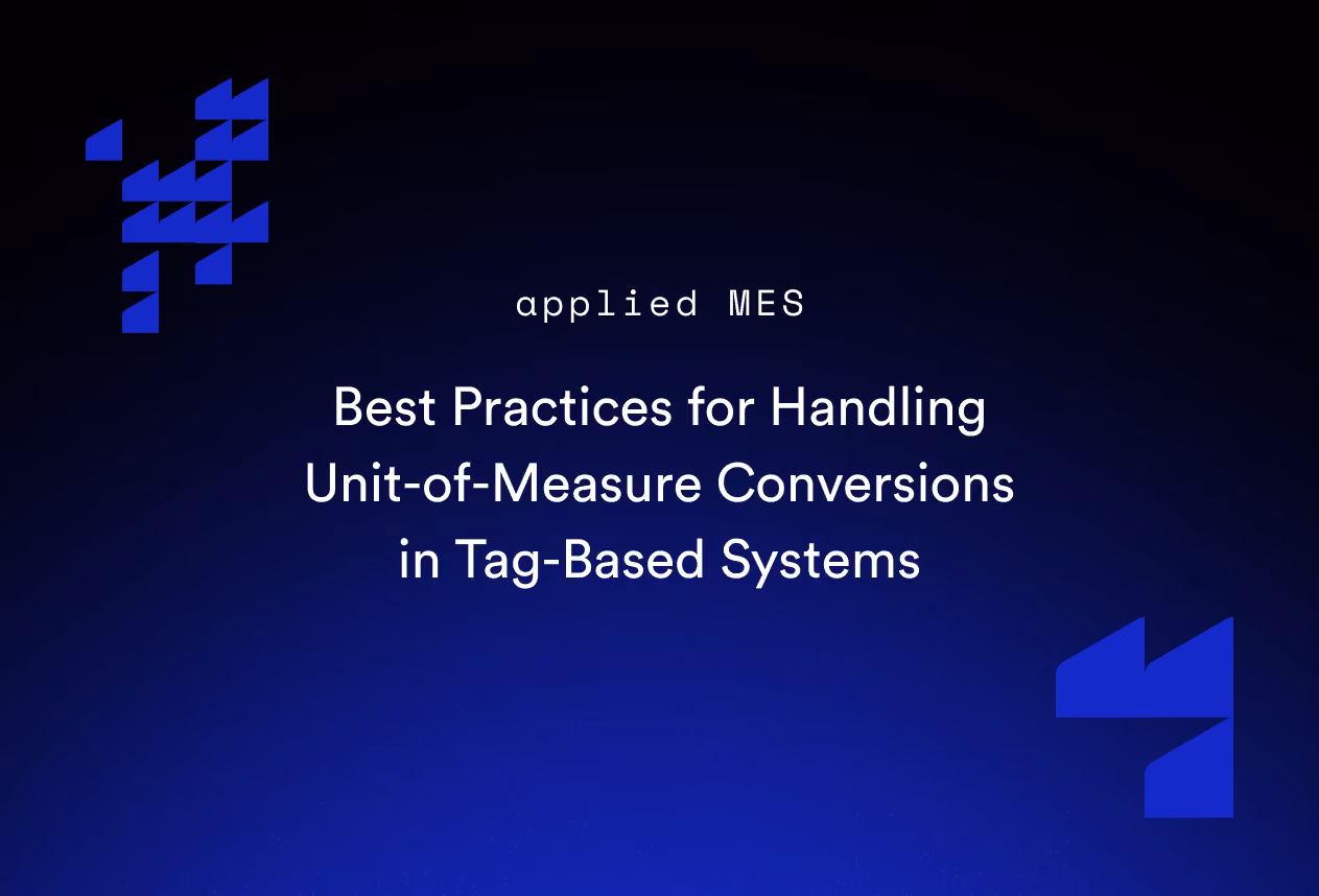 Best Practices for Handling Unit-of-Measure Conversions in Tag-Based Systems
