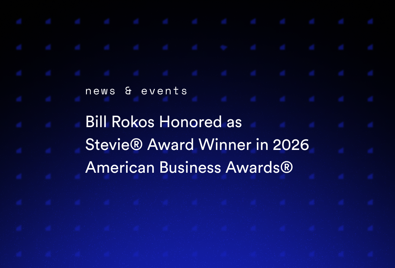 Bill Rokos Honored as Stevie® Award Winner in 2026 American Business Awards®