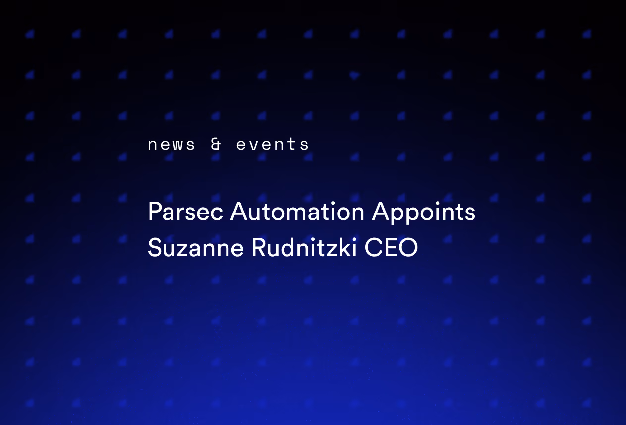 Parsec Automation Appoints Suzanne Rudnitzki CEO