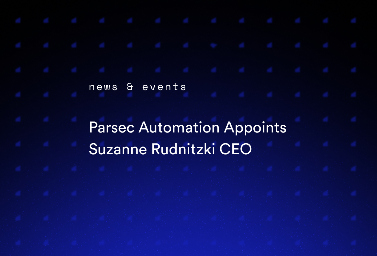 Parsec Automation Appoints Suzanne Rudnitzki CEO