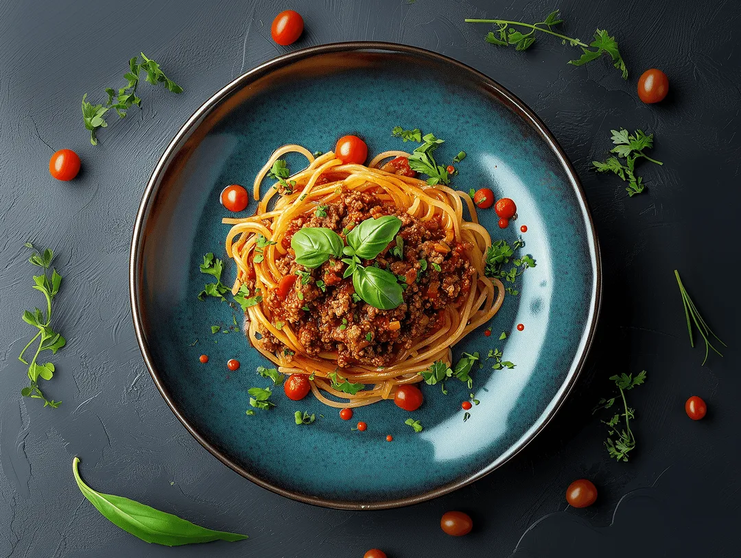 food on a plate