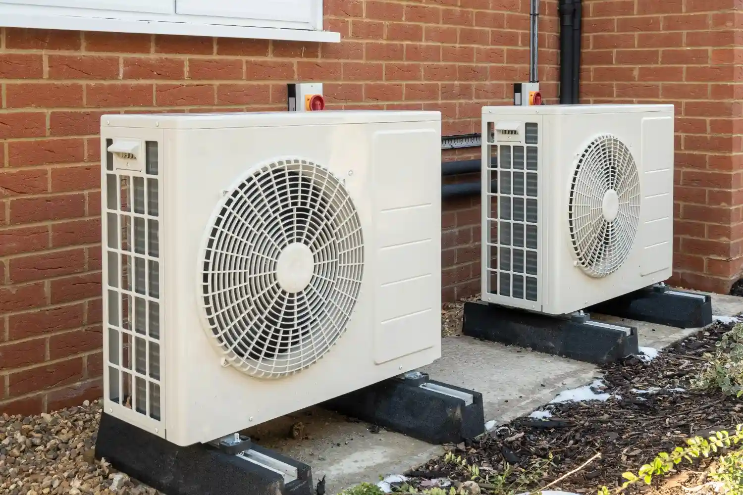 Two Heat pump Outdoor Units