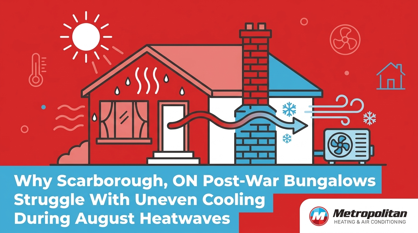 Why Scarborough's Post-War Bungalows Struggle with Uneven Cooling During August Heatwaves